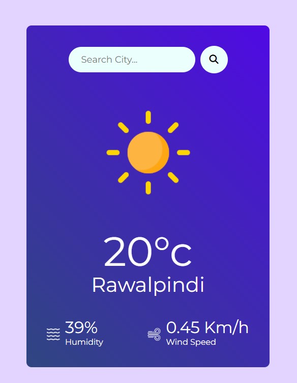 Weather App